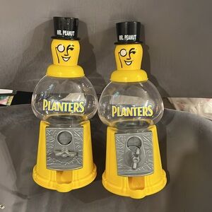 Planters Mr. Peanut Nut Dispenser 2007 Sherwood Brands VTG- price is for ONE!